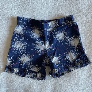 Lilly Girls Fourth of July Shorts